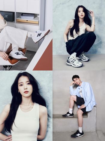 IU又幫NB拍美照了！不科學腰臀比連女生都羨慕、腳上新爆款球鞋真面目曝光！