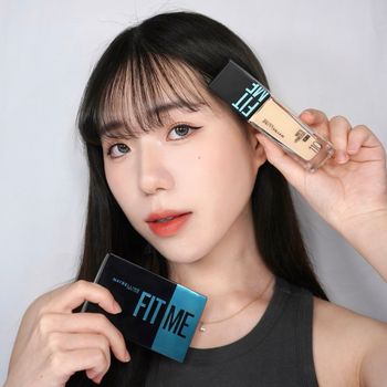 開架粉底推薦✨根本開架皮專櫃骨 媚比琳 FIT ME PRO #反孔特霧粉底液