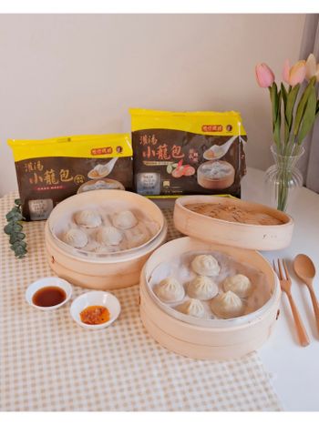 灣仔碼頭灌湯小籠包～櫛瓜鮮蝦口味新上市！宅配美食推薦