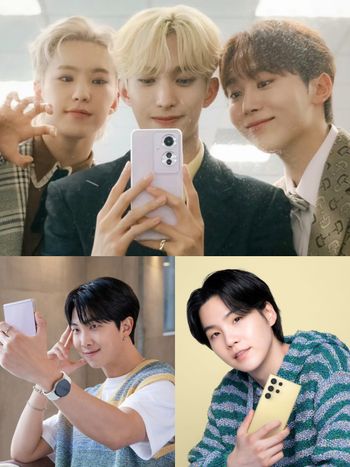 2024韓星代言款手機盤點！SEVENTEEN夫碩順掀「換OPPO手機潮」、BTS三星這款賣到缺貨？！