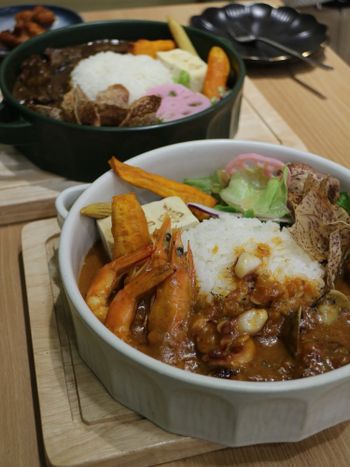 國父紀念館站《咖一味》｜蝦膏咖哩是什麼隱藏美食嗎