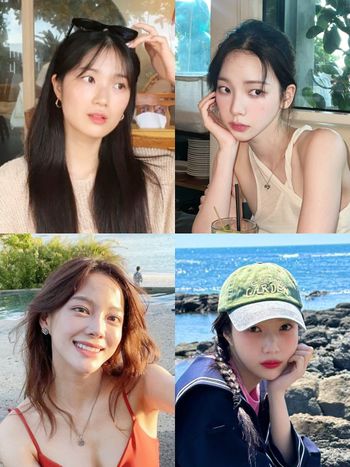 韓星去海島度假都怎麼拍？偷師aespa Karina、金惠奫5招海邊拍照姿勢，隨便拍都超有氛圍感！