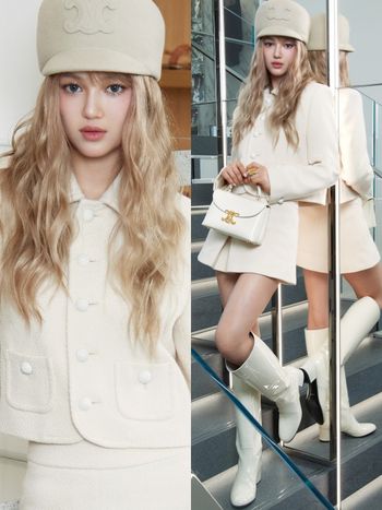 Danielle根本洋娃娃！大阪CELINE開幕活動「日本千金風」像撕開漫畫走出來！