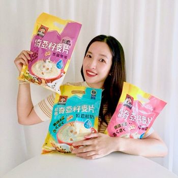 #開箱 桂格奇籽麥片 健康營養!!