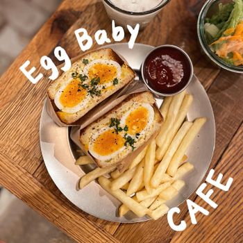 ▫️東京▫️今日吃「EGG BABY CAFE」蛋控注意！上野人氣蛋料理專賣店