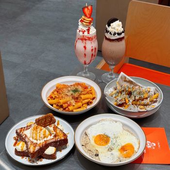 桃園車站走5分鐘，就能吃到這麼特別的美式🇺🇸蔬食餐廳😱