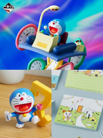 日妞瘋搶的「哆啦A夢一番賞」巷口7-11就能抽！超Q時光機模型、哆啦A夢文具組都好想要！