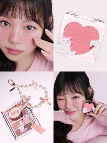 2024最甜酷美妝聯名！ETUDE攜手IU、Jennie愛牌，萌系貓咪唇釉、濾鏡腮紅台灣就買得到！