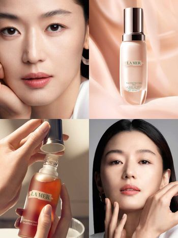全智賢也會愛上的情人節禮物！海洋拉娜2024七夕禮盒，裸膚妝前乳、澎澎嫩唇萃...，超可愛心型禮盒、行李吊牌只送不賣！