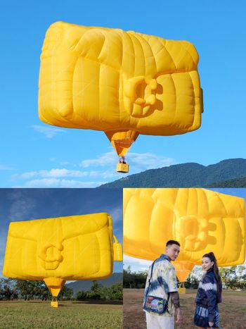 COACH熱氣球太可愛！台東熱氣球嘉年華這顆「Tabby熱氣球」必拍！還有巨型包包打卡點！