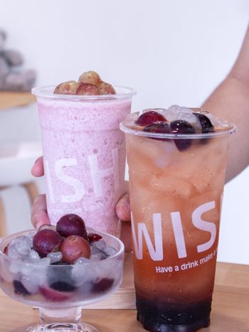 Mr. Wish葡萄飲品新登場！清涼超多料，又美又好喝🍇