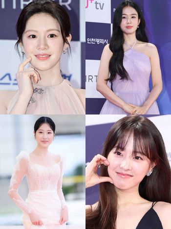 2024青龍系列大獎紅毯女神出爐！韓媒狂讚最美主持人潤娥、朴寶英極致美貌，薇娟花苞短裙現身、大秀美腿！
