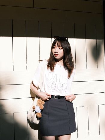 寬鬆踢穿搭