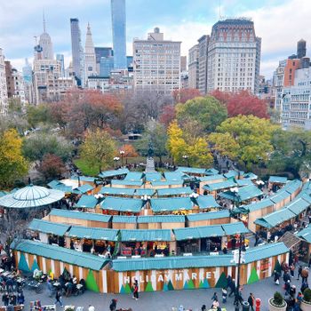 美國-New York】紐約聯合公園聖誕市集 │ Union Square Holiday Market