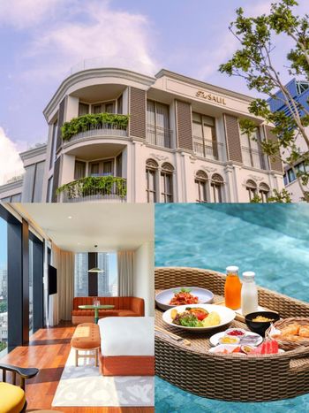2024泰國潑水節曼谷住宿推薦！復古摩登風、無邊際泳池、漂浮泳池早餐⋯馬上訂起來