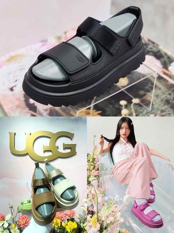 NewJeans Hanni代言「UGG厚底涼鞋」只有這裡獨賣，穿起來真的腿超細！