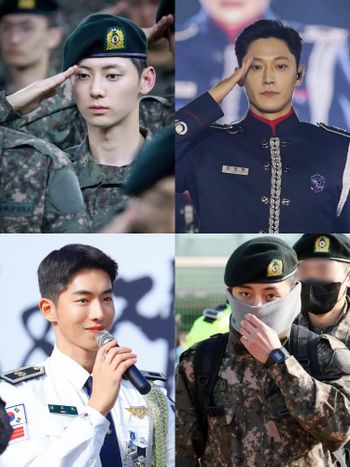 韓網熱議8位最讓人驚艷的韓星軍裝照！Jin退伍BTS全員到齊，黃旼炫像是拍韓劇，V金泰亨特警制服帥瘋了！
