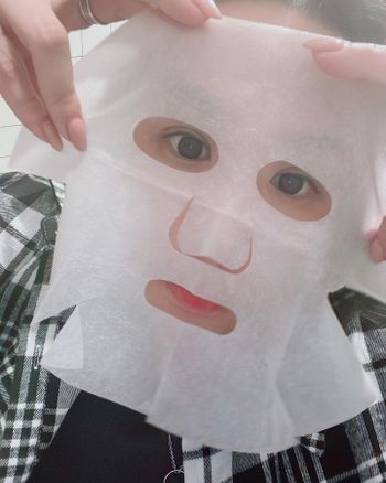 白泡泡提亮面膜