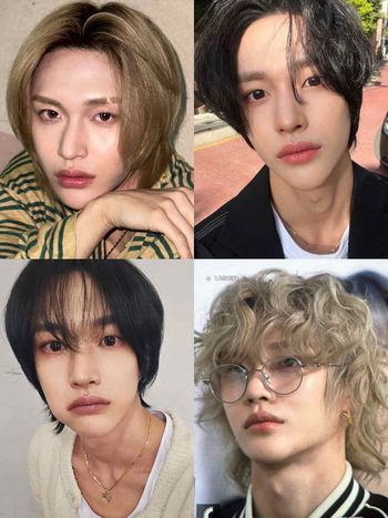 比女生還適合留長髮！RIIZE元彬中長髮造型超吸睛，復古金捲髮、個性狼尾剪...，從破碎感王子變身無辜萌犬！