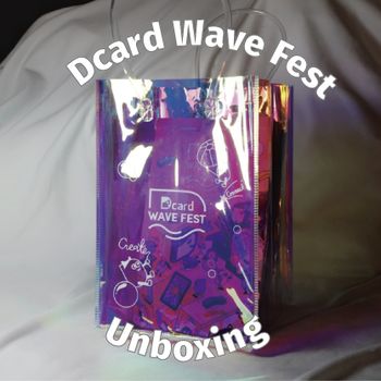 Dcard wave fest 市集戰利品分享🛒買到了價值快 8000 的包包