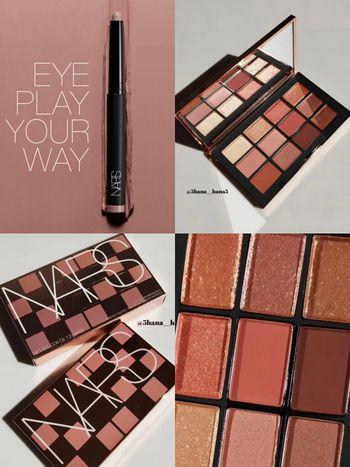 2024夏限定眼影盤登場！NARS「清冷奶茶色選」創新質地眼影筆、絲滑奶霧、一抹溫柔眼神完成！