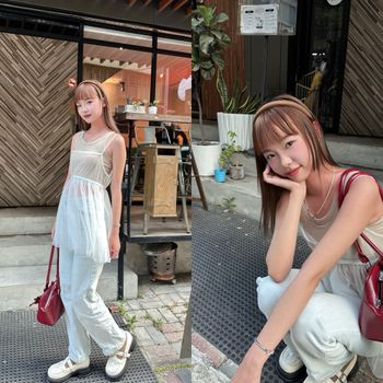 背心穿搭🤍