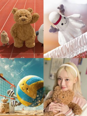 韓星最愛的Jellycat也推2024巴黎奧運周邊！超萌羽毛球、沙灘排球玩偶可愛到想抱緊處理！