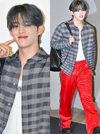 克拉暴動！S.COUPS現身Loewe活動、帥氣撐起「紅色長褲」精品代言要加1了嗎？！