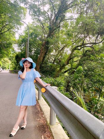 夏日的法式復古渡假穿搭