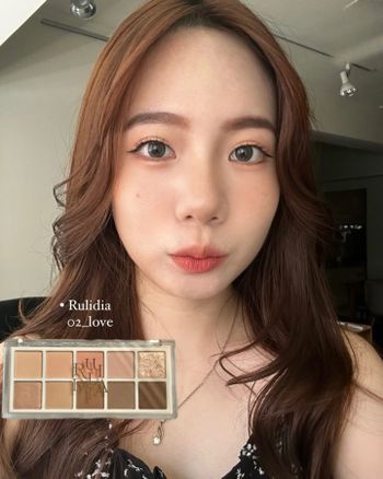 多功能眼影盤Rulidia 一起 畫出溫柔感的眼妝🌻