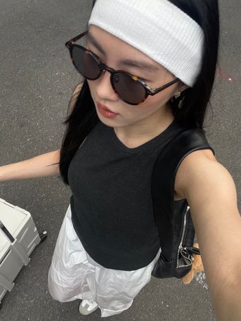 OOTD｜韓風髮帶LOOK🤍