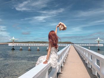 澎湖｜小池角雙曲橋💖 蒂芬妮綠海水🌊