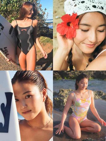 巴黎奧運衝浪界芭比娃娃！日本甜心松田詩野，21歲拿下亞洲最高排名，圈粉無數、寫真代言狂接！