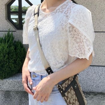 夏日蕾絲短袖