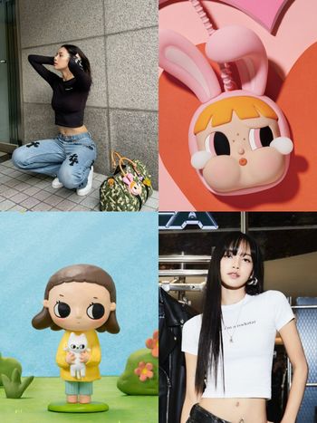 Lisa又買一大箱泡泡瑪特？！飛天小女警聯名吊飾Minnie也有同款、「這系列」新歡準備被搶爆！