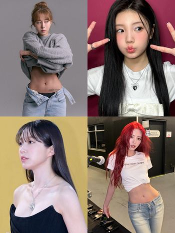 運動員出身女團偶像盤點！川字腹肌Yuna、蜜大腿Uie...，ILLIT沅禧肌肉腿是練出來的！