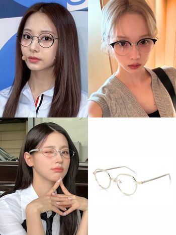 子瑜請把眼鏡焊在臉上～最適合戴眼鏡女愛豆「都這樣挑眼鏡」這臉型千萬別選粗框！