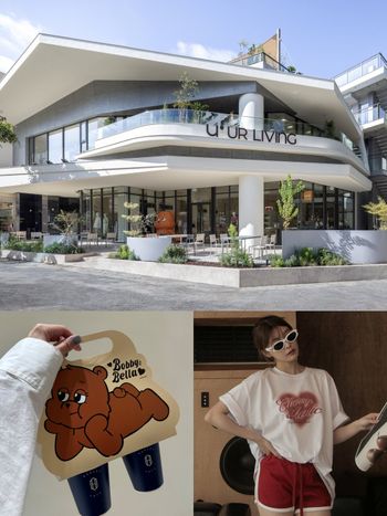 UR LIVING台中大隆店根本博物館等級！衣服、咖啡廳、運動教室....整棟品牌導覽！