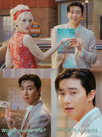 韓國「人間芭比」SOMI全昭彌回歸！朴敘俊驚喜出演新歌〈Ice Cream〉MV全網暴動！