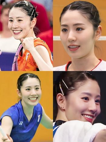 輸球哭還是美！巴黎奧運日本羽球女神「志田千陽」私生活照被挖出：根本女明星吧？！