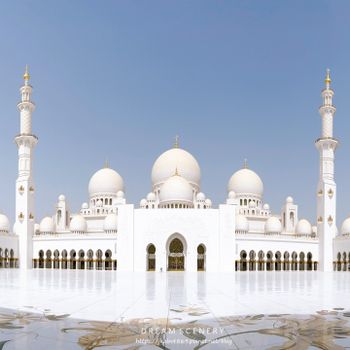 【杜拜-Abu Dhabi】世界上最大清真寺之一│謝赫扎耶德大清真寺│Sheikh Zayed Grand Mosque