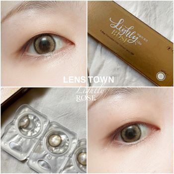 👀台灣限定  Lens town 日拋 - 茉莉裸杏 
