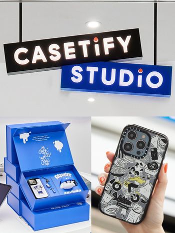CASETiFY全台首間街邊店降臨台中勤美！5款限定手機殼搶先開賣、消費滿額免費請喝得正奶茶！
