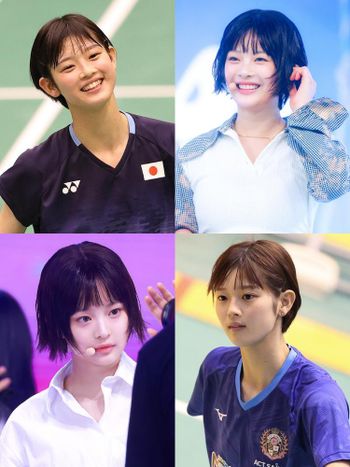 日本羽球選手激似New Jeans Hanni爆紅！憑清純臉蛋被封巴黎奧運萌系美少女！