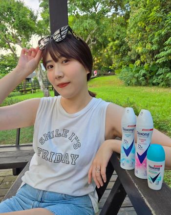Rexona 蕊娜的制汗小幫手開箱，夏日清清爽爽不再溼答答