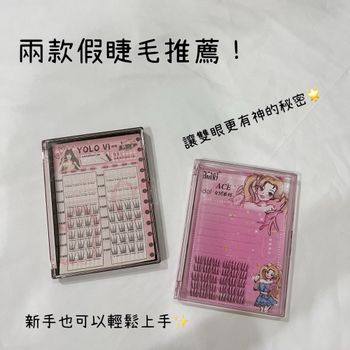 兩款假睫毛分享