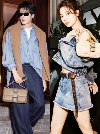 美到像AI！TWICE多賢和檀健次拍MK廣告「肌膚白到發光」身上肩背包才一萬初？！