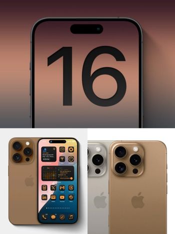 跟玫瑰金說再見？iPhone 16 Pro超美新色「沙漠玫瑰古銅」色曝光？！看完想換手機了！