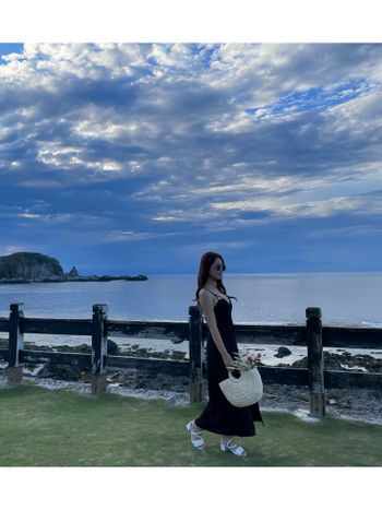 綠島📍將軍岩｜湛藍海面構成視覺饗宴💙