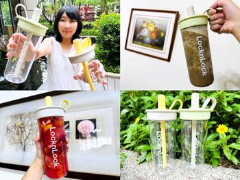 【樂扣樂扣LocknLock】嚼對FUN飲吸管杯，外帶手搖杯省錢最佳首選！馬卡龍時尚粉色系美翻全場！